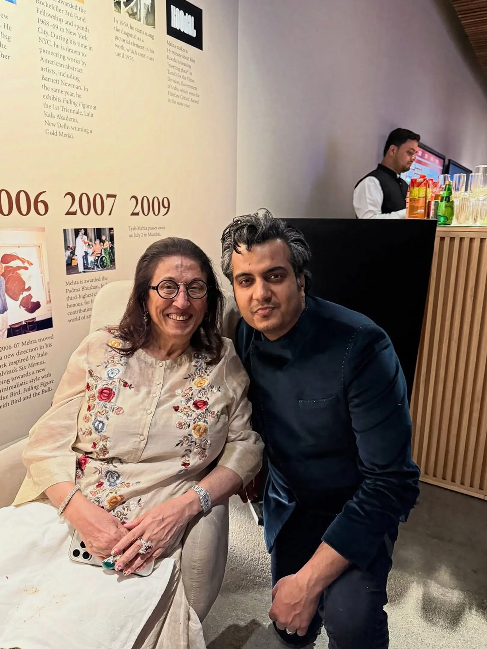 With Chairperson of Kiran Nadar Museum of Art and Trustee of Shiv Nadar Foundation, Kiran Nadar in Mar '26