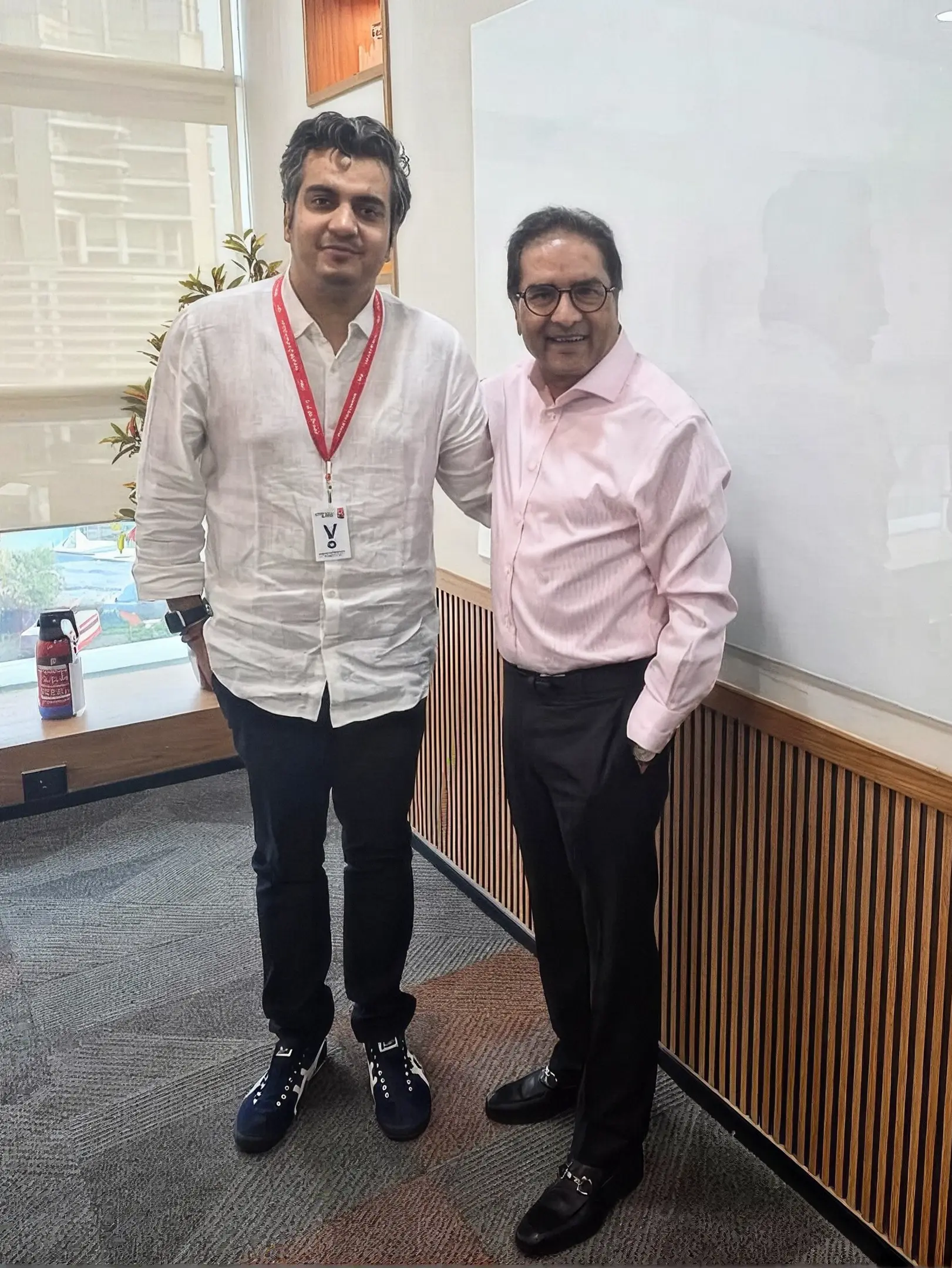 With Co-founder & Chairman of Motilal Oswal Group, Raamdeo Agrawal in Dec '25