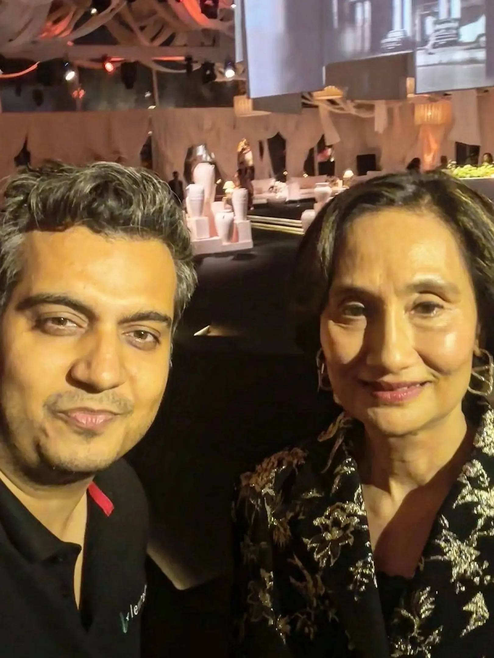 With Chairperson and Editorial Director of HT Media and former Rajya Sabha MP, Shobhana Bhartia in Oct '24