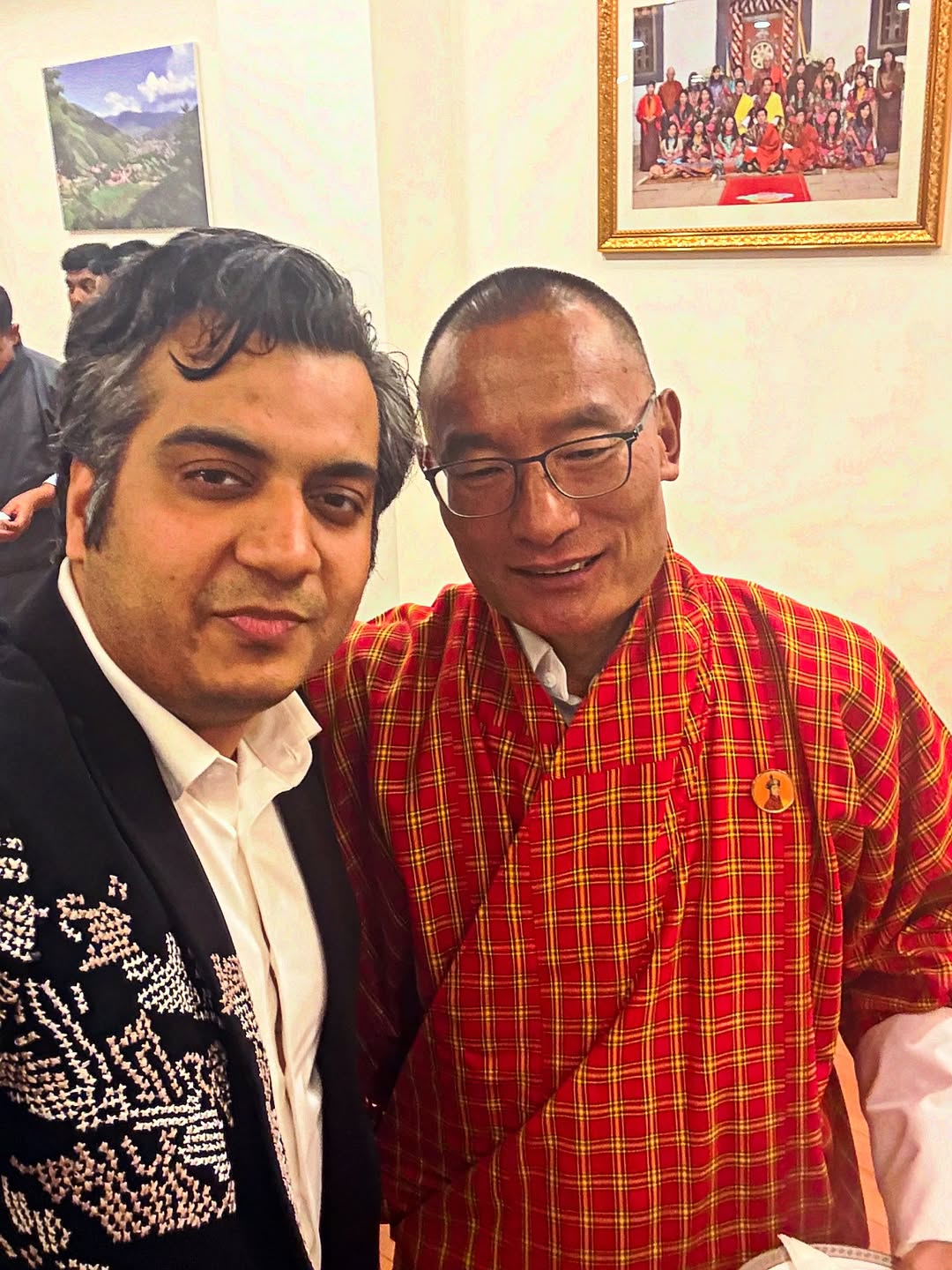 With Prime Minister of Bhutan, Tshering Tobgay in Feb '26